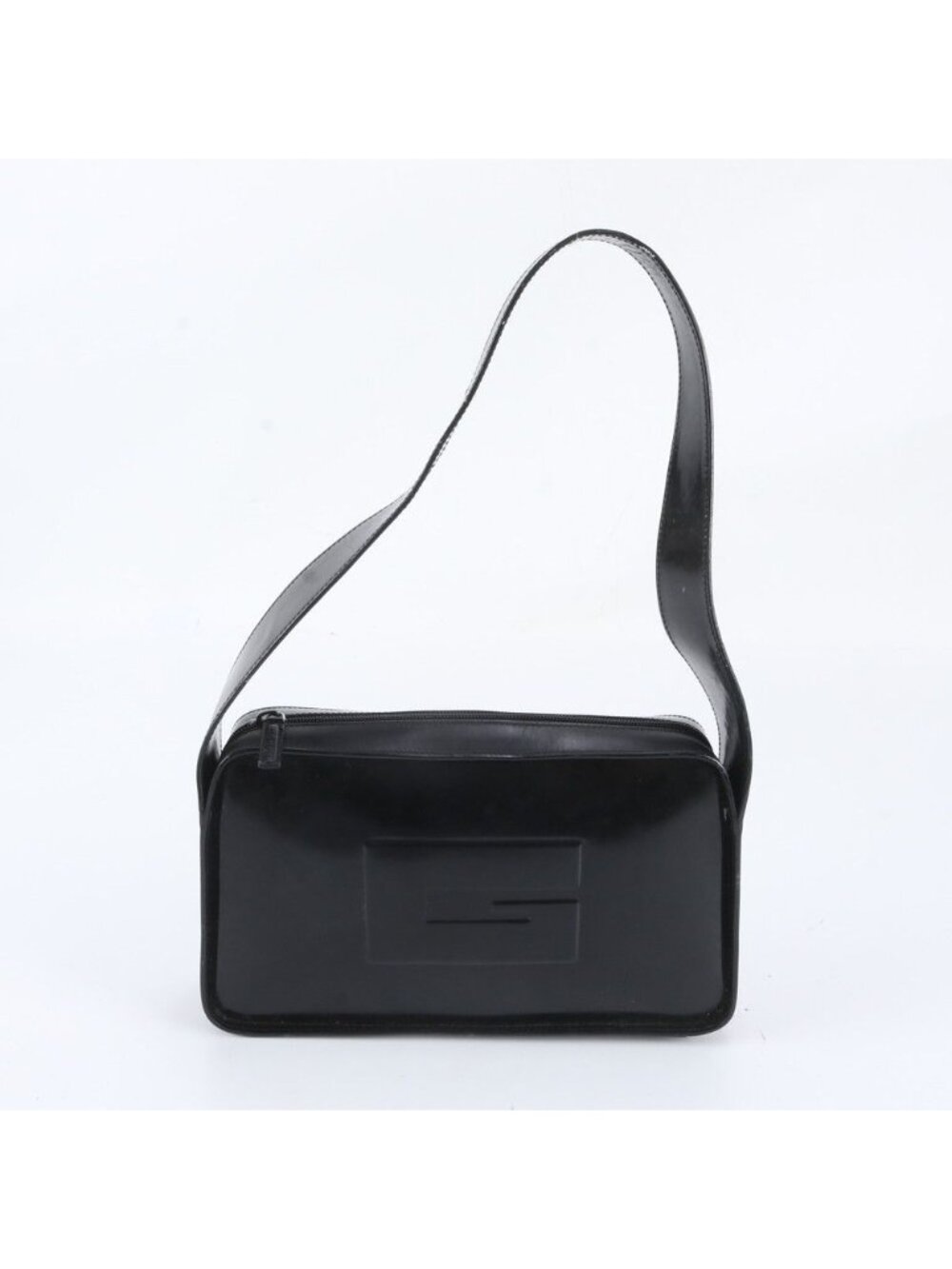 Gucci Leather Shoulder Bag Hand Black